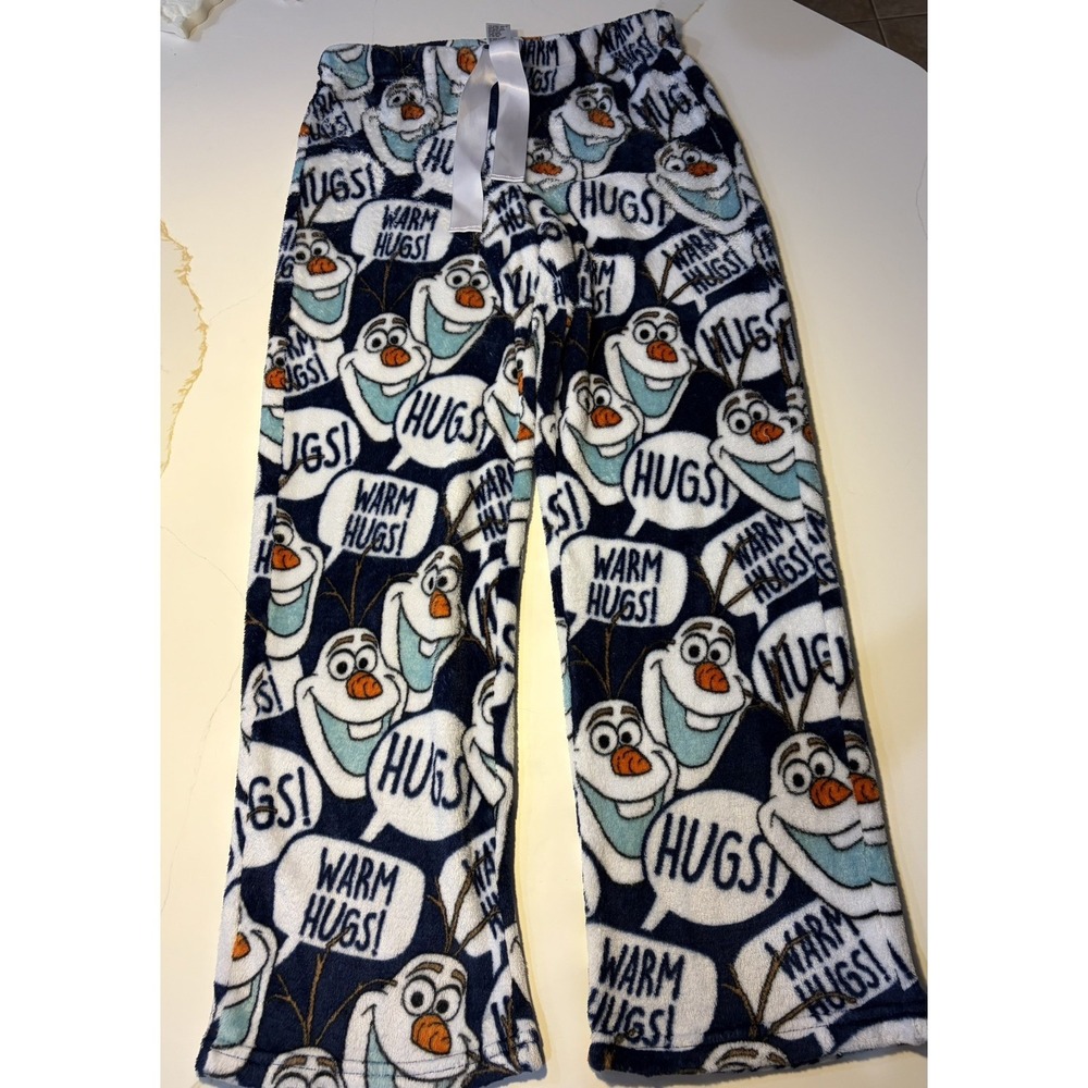 Olaf Fleece Pajama Pants, Small - Picture 6 of 7